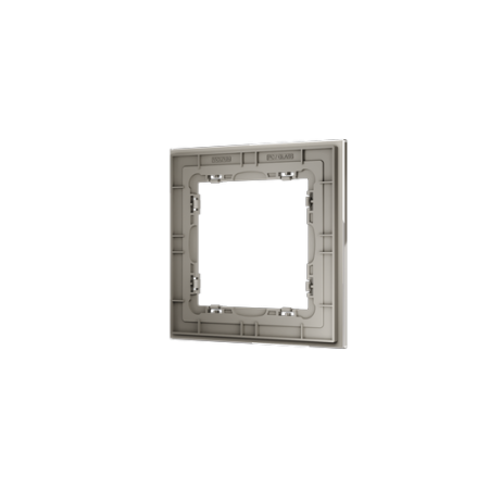 Рамка стеклянная Voltum S70 на 1 пост, (кашемир, стекло)