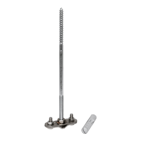 Держатель фасадный L=250мм Ni PROxima EKF