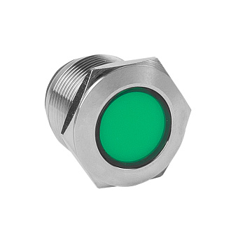 Лампа зеленая сигнальная S-Pro67 19 мм 24В PROxima EKF