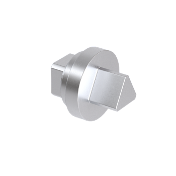 Личинка замка, для малой ручки, под ключ треугольного профиля 7мм DKC