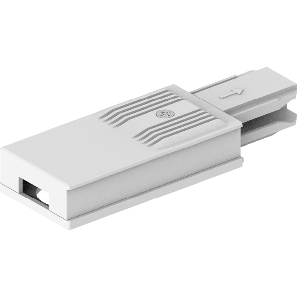 Соединитель - коннектор для шинопровода, белый, LD1012