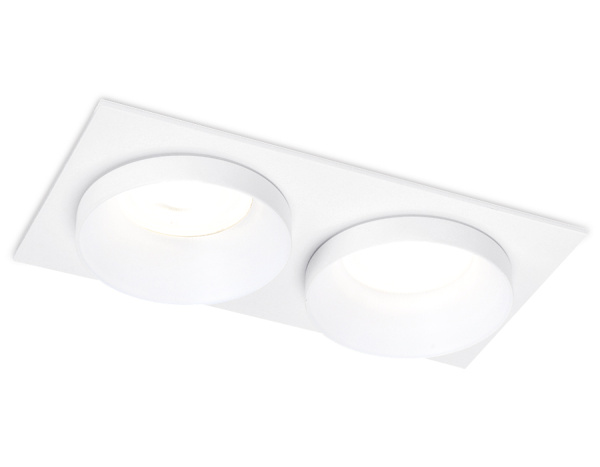 Встраиваемый точечный светильник TN170/2 WH белый GU5.3 175*92*40 Ambrella Light