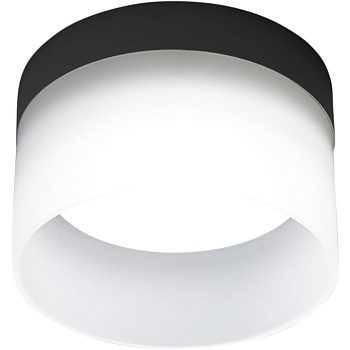 Светильник потолочный Feron HL453 12W, 230V, GX53, черный