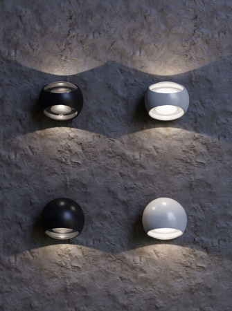 Бра 6Вт 3000K Черный IP20 Stream O032WL-L6B3K Outdoor