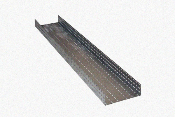 Лоток перфорированный ЛМ 400х50х2000 УХЛ1, оцинкованный лист S1,0