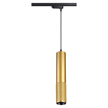 Св-к трековый,провод 1м IP20 LED 4000K 12W 220V золото MAIS LED NOVOTECH