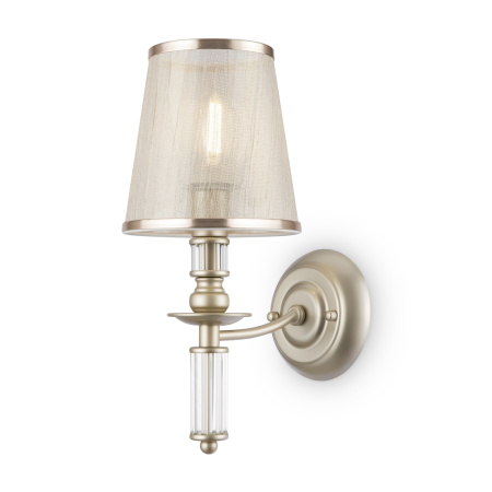 Настенный светильник (бра) 1*E14 40Вт Матовое Золото IP20 Ksenia FR2539WL-01G Freya