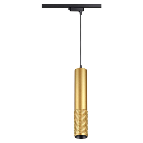 Св-к трековый,провод 1м IP20 LED 4000K 12W 220V золото MAIS LED NOVOTECH