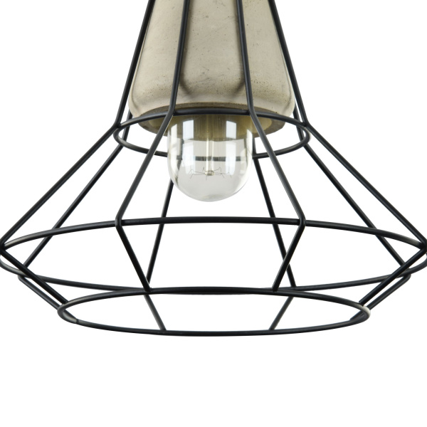 Подвесной светильник 1*E27 60Вт Черный IP20 Gosford T452-PL-01-GR Maytoni