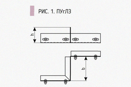 Соединитель-переходник замковый ПУгПЗ 75х50 УТ1,5 (правый), оцинкованный лист, S1,5