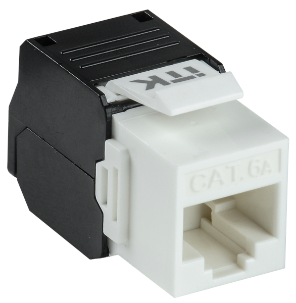ITK Модуль Keystone Jack кат.6A UTP без инструмента TOOLLESS 180град