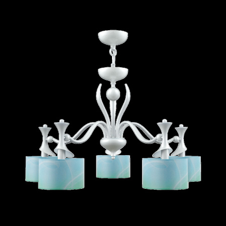 Люстра 5*E14 40Вт Матовый Белый IP20 Modern 1 M3-05-WM-LMP-Y-18 Maytoni