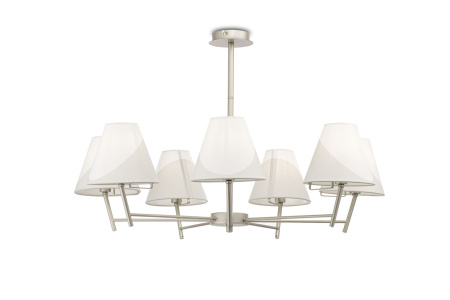 Люстра 7*E14 40Вт Серебро IP20 Vanessa FR5084PL-07G Freya