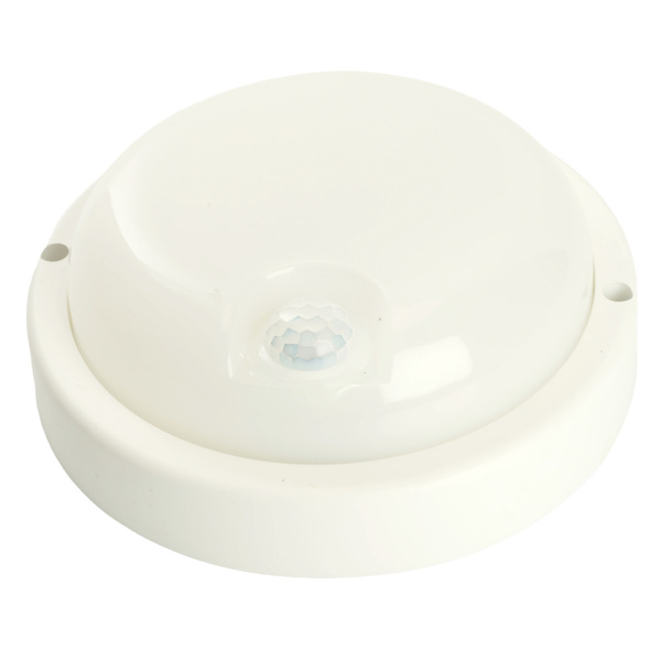 Светильник светодиодный пылевлагозащищённый c ИК-датчиком , 8W, 640Lm, 4000K,  IP65, AL3006 Feron