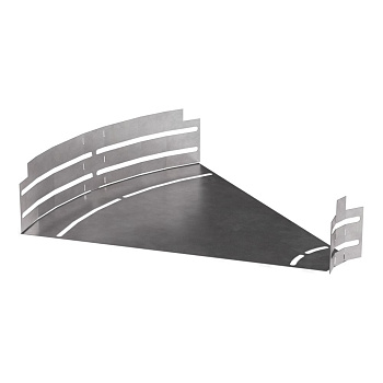 Угол горизонтальный изменяемый 0-45 градусов Стандарт 400х80 Промрукав