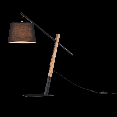 Настольная лампа 1*E27 60Вт Черный IP20 Laredo Z549TL-01B Maytoni