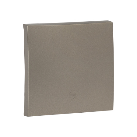 Валенсия Лицевая панель выключателя проходного 1-кл, 10А кашемир EKF