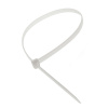 Хомут-стяжка кабельная нейлоновая 2,5х100 мм белая (100 шт/50000 шт уп/кор) Промрукав