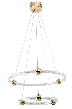 Светильник подвесной AURALIA ZRS.57790.94 94Вт 4000K IP20 Золото Zortes