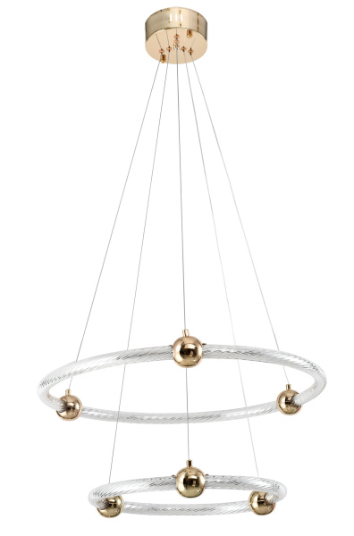 Светильник подвесной AURALIA ZRS.57790.94 94Вт 4000K IP20 Золото Zortes