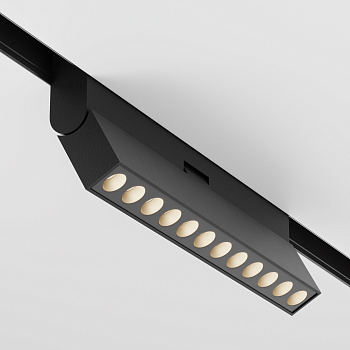 Трековый светильник LED 12Вт Черный IP20 Magnetic track system Exility TR033-2-12W4K-B Technical Maytoni