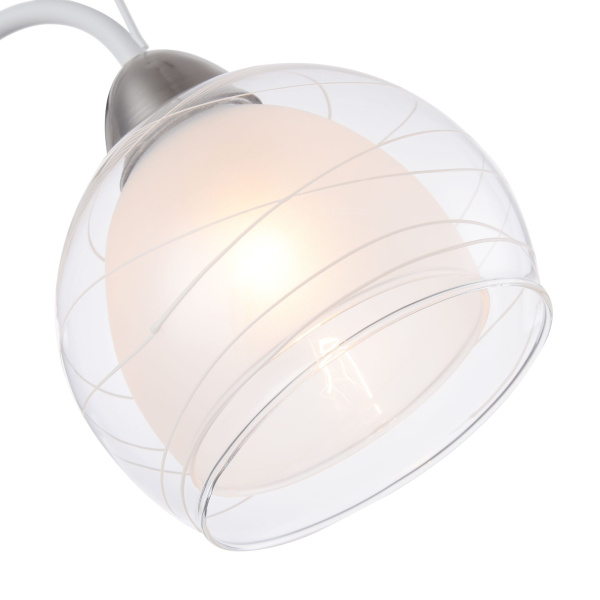 Настенный светильник (бра) 1*E27 60Вт Белый IP20 Nikki FR5052-WL-01-W Freya