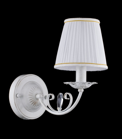 Настенный светильник (бра) 1*E14 40Вт Белый IP20 Bianchi FR2307-WL-01-WG Freya