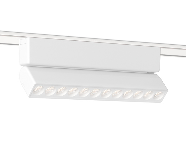 Светильник светодиодный трековый для шинопровода Magnetic Ultra Slim GV1472 WH белый IP20 12W 4200K 48V 24° 230*26*80 Ambrella Light