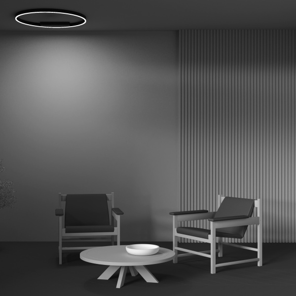 Потолочный светильник LED 49Вт Черный IP20 Rim MOD058CL-L50BK Maytoni