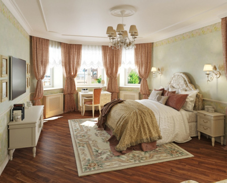 Люстра 6*E14 40Вт Белый с Золотом IP20 Elina ARM222-06-G Maytoni