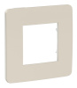 Unica Studio Рамка универсальная 1 пост . шампань/белый IP21 Schneider Electric