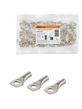 Наконечник кабельный медный луженый под опрессовку ТМЛ-Р 120-10-16 TDM