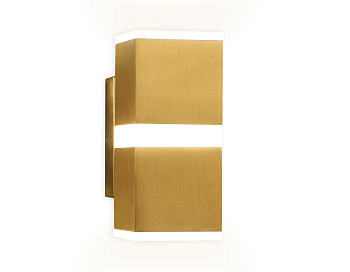 Настенный светодиодный светильник с акрилом FW191 SGD золото песок LED 4200K 12W 140*60*80 Ambrella Light