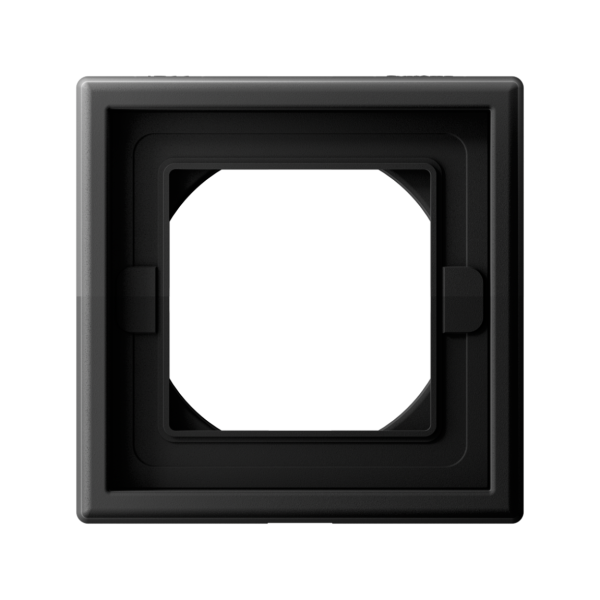 ARTGALLERY 1-постовая РАМКА IP44, КАРБОН Systeme Electric