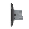 Розетка электрическая + USB type-C с блоком питания 18W Livolo 1 пост Черная VL-C7CTF16A.UC18W-2BP Розетка электрическая + USB type-C с блоком питания 18W Livolo 1 пост Черная VL-C7CTF16A.UC18W-2BP
