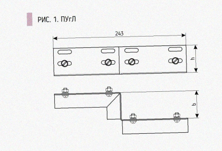 Соединитель-переходник ПУгП100х80 УТ1,5 (правый), горячее цинкование, S2,0