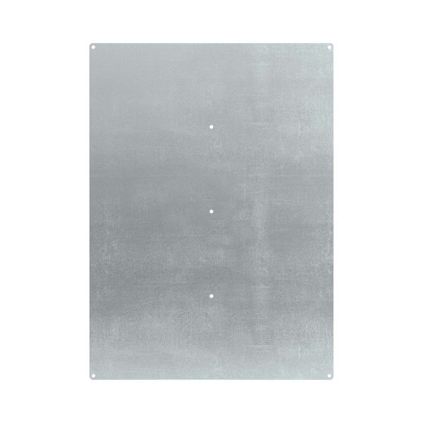 Монтажная панель для цельного навесного шкафа из фибергласа, металл, 800х600 (ВхШ) мм DKC