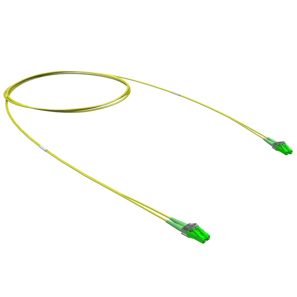 Оптический коммутационный шнур Duplеx LC/APC-LC/APC, 9/125 (OS2), 20 м DKC