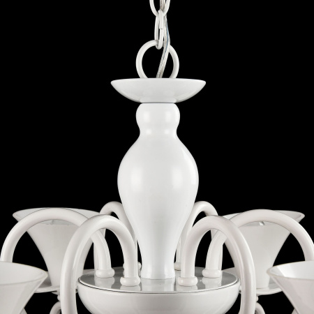 Люстра 6*E14 40Вт Жемчужный белый IP20 Fabre FR2001-PL-06-W Freya