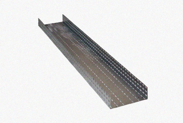 Лоток перфорированный ЛМ 150х100х2000 У3, окрашенный, S1,5