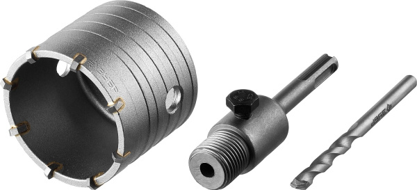 Коронка по бетону "Мастер" с державкой SDS-Plus, 65 мм ЗУБР