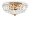 Потолочный светильник 6*E14 60Вт Золото IP20 Facet MOD094CL-06G Maytoni