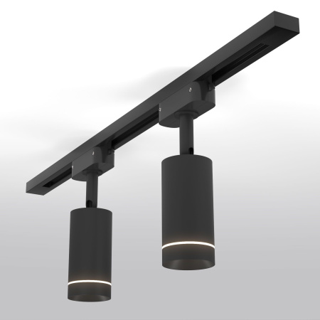 Трековый светодиодный светильник для однофазного шинопровода 7Вт 4200К черный матовый IP20 Glory (a043999) Elektrostandard
