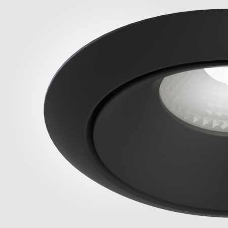 Встраиваемый светильник LED 12Вт Черный IP20 Downlight DL031-L12W4K-D-B Technical Maytoni