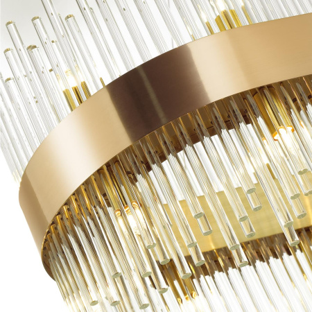 Люстра G9 24*33W 220V FOCCO бронзовый/стекло/прозрачный ODEON LIGHT