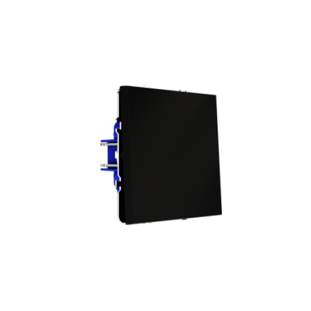 Выключатель встраиваемый Voltum S70 одноклавишный 10А, (черный матовый)