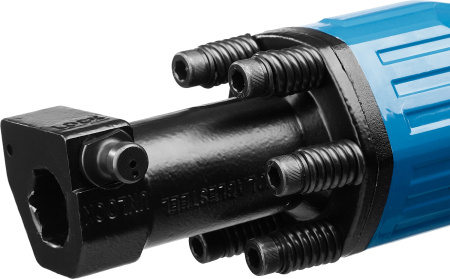 Молоток отбойный "Бетонолом", Профессионал ЗМ-35-1600 ВК, HEX30, 35 Дж, 15 кг, 1300 уд/мин, 1600 Вт, АВТ, кейс ЗУБР