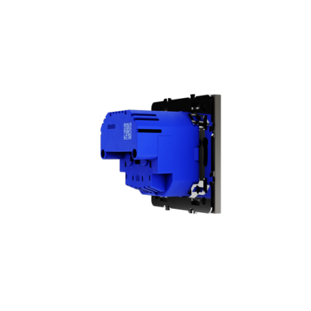 Розетка встраиваемая Voltum S70 с заземлением и защитными шторками, 16А, с USB, A+A, (кашемир)