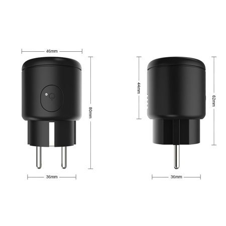 Умная Wi-FI розетка с голосовым управлением Livolo с Алисой Яндекс, 16А