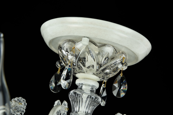 Люстра 8*E14 60Вт Кремовый с Золотом IP20 Sevilla DIA004-08-WG Maytoni